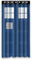 CHATAE Police Box Telefon Tardis Creative Custom Wasserdicht Duschvorhang Badezimmer Vorhänge 91,4 x 182,9 cm