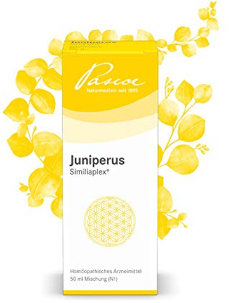 Pascoe Juniperus Similiaplex, Tropfen, registriertes Homöopathikum, 50 ml | Registriertes homöopathisches Arzneimittel ohne therapeutische Indikationsangabe, Packung mit 50 ml, von Pascoe Naturmedizin