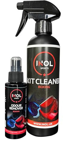 Inol Boxing Bundle - Boxing Kit Cleaner 500ml spray and Odour Remover 100ml spray