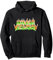 Billie Eilish Official Green Flame Blohsh Back Pullover Hoodie