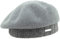 Seeberger Baskenmütze mit Strickrand für Damen, smoke grau, One size