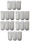 EuroStore07® 18 CARTUCCE RICARICA CALDAIA UNIVERSALE POLIFOSFATO FILTRO ACQUA ANTI CALCARE