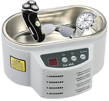 600ml Digital Ultrasonic Cleaner Ultrasonic Bath Jewelry Glasses Circuit Board Cleaning Machine Ultrasound Jewelry Cleaner