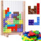 Berry President 3D transparentes Gehirn Spielzeug, Puzzle, Intelligenz, Bunte Blöcke, Spiel für Kinder und Erwachsene