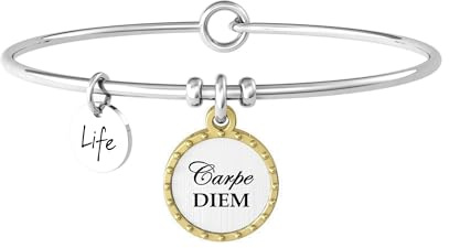 KIDULT Carpe Diem 732095 316L Steel Philosophy Women's Bracelet