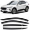 CLIM ART Windabweiser für/kompatible mit Ford Kuga 2019-2025 (III) - Stick-on Regenabweiser - Autofenster Sonnen-& Regenschutz - Windabweiser Autofenster - Einfache Montage - Garantie 6 Set