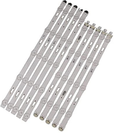 INPETS Barra LED for Samsung UE40MU6105K UE40JU6500 UE40JU6400 UE40MU6100K UE40JU6000 UE40KU6100 UE40KU6000 BN96-34791A 34792A, 10 Uds.