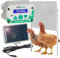 VOSS.farming Set ChickenFriend“ automatische Hühnerklappe + Tür 430x400mm + Solar Akku Set