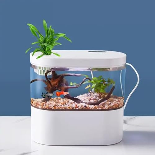 Mini Acuario Farmer Fish con acuaponía