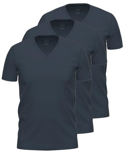 Ammann 3er Pack Close to You - Herren - Unterhemd/Shirt Kurzarm - V-Ausschnitt - Baumwolle