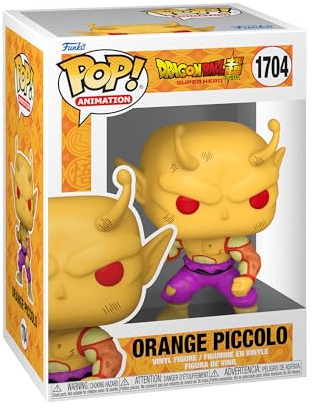 Funko Pop! Animation: DBSSH - Orange Piccolo - Dragon Ball Super Super Hero - Vinyl-Sammelfigur - Geschenkidee - Offizielle Handelswaren - Spielzeug Für Kinder und Erwachsene - Anime Fans