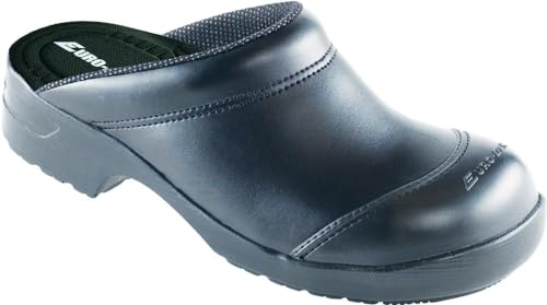 Euro-Dan 451-17 Flex Sicherheitsclogs, offen Weite 13 Schwarz-41