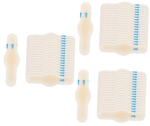 Beaupretty 45 Stk hinteres Fersenkissen gel pad Fersenblase Blasenpolster aus Silikon High Heels fußbandage hohe Fersengriffe hintere Fersengriffe unsichtbar Fersenpolster Schutz