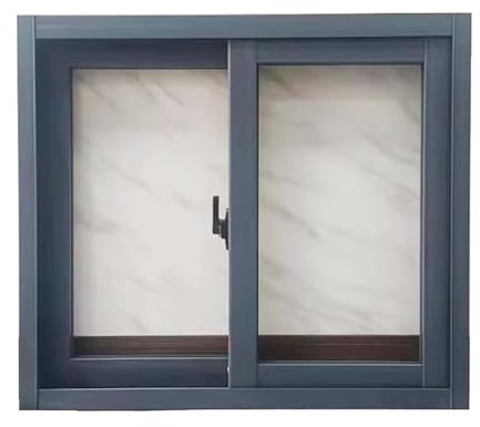 Finestre per capannone 100 x 80 cm finestre con telaio in alluminio in vetro ispessito