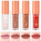AOOWU Glitzer-Lipgloss Aufrollen, 4 Stäbchen Lip Glow Oil, Getönter Lippenöl Lipgloss, Lip Gloss für Langanhaltend Glossy Pflegende Lippen (B)