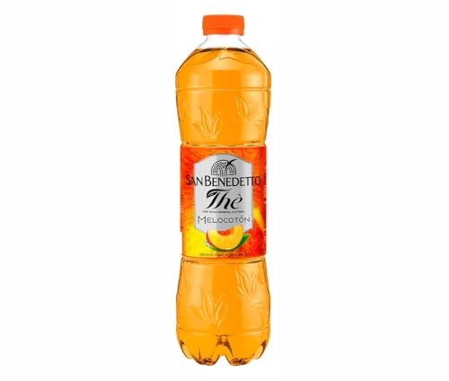 Lot de 4 bouteilles de thé glacé à la pêche de 1,5 l