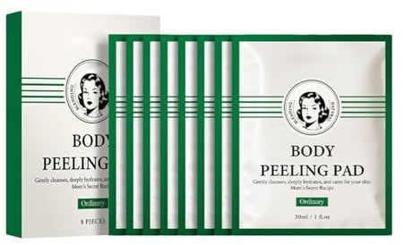 Body Peeling Pad, tragbar, Gentle Scrub Mitt, entzückende empfindliche Haut für Hand, Arm, Hals, Unterarm, Leg, Gesicht, Post-Tanning Skin Care Tool, Frauen und Männer, Rot, Grün