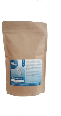 1L Filtergranulat Nachfüllgranulat für Wasserfilter – gegen Kalk & Schadstoffe – für Filterkannen, Kaffeevollautomaten, Bügelstationen, Luftbefeuchter