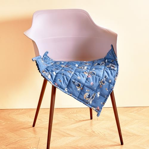 Sleepymoon Gewichtete Lap Pad für Angst und Entspannung (Astronauten, 46 * 54cm-1.4kg)