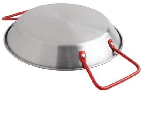Assiette de service Wok Bol à paella en acier inoxydable pour une utilisation dans les lieux culinaires y compris les restaurants et les salles de restauration