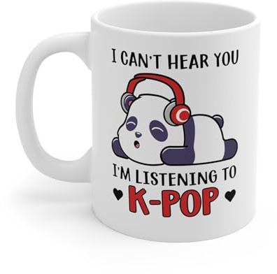 Kaffeebecher K-Pop-Liebhaber Minimalistisch Trinkbecher Lustige Keramikbecher Für Jubiläum Zuhause Tee