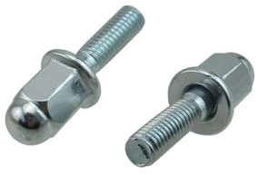 M6 x 32 mm Stehbolzen mit gewölbter Mutter, passend for Pitbike, Dirtbike, ATV, Quad, Go-Kart(1 Set)