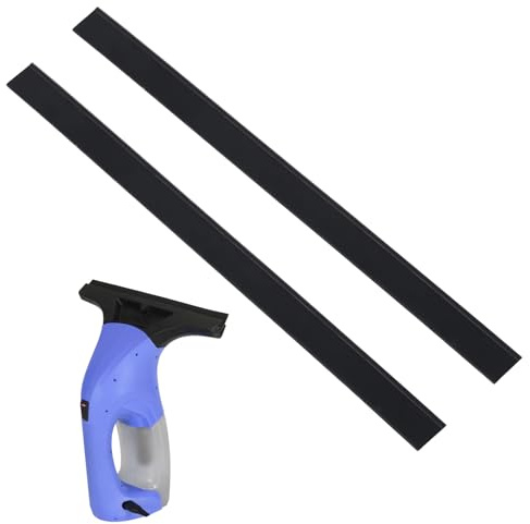 2 Pcs Replacement Rubber, Lips for Karcher Window Vac Blades, Compatible with WV2 WV5 WV50 WV55 WV60 WV75 Premium, Squeegee Blade Refills for Streak-Free Cleaning, Window Vacuum Accessories