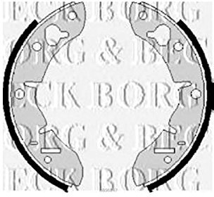 Borg & Beck BBS6247 Brake Shoes To Fit Rover Mini Reliant R90approved