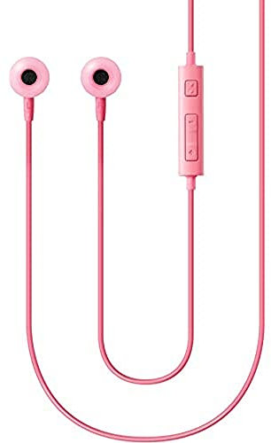 Samsung HS130 - Auriculares de botón (con micrófono, control remoto integrado), rosa