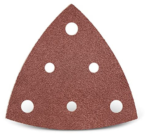 MENZER Red Schleifblätter 82 mm, 6-Loch (50 Stk.) K150