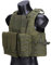 QMFIVE MOLLE RRV Assault Combat Weste mit Beutel/Traning Schutz Sicherheitsweste für Taktische Jagd Airsoft Outdoor (OD)