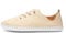 Lunar St Ives Leather Plimsoll 5 UK Beige