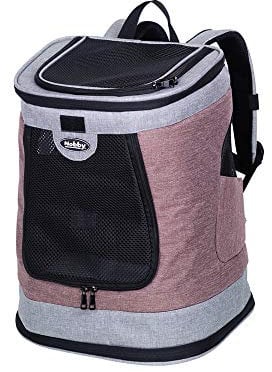 Nobby Rucksack Plata Altrosa-grau 34 x 30 x 43 cm