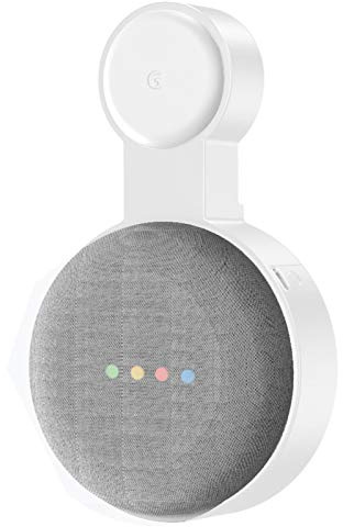 WANGW Wandhalterung - Wandhalterung Für Home Mini Für Google Nest Mini 2nd Generation Ideal Für Küche, Bad Und Schlafzimmer, Keine Schrauben Notwendig
