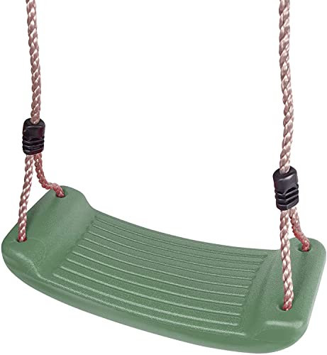 Schaukelsitz/Schaukelbrett aus witterungsbeständigem Kunststoff, Farbe: dunkelgrün