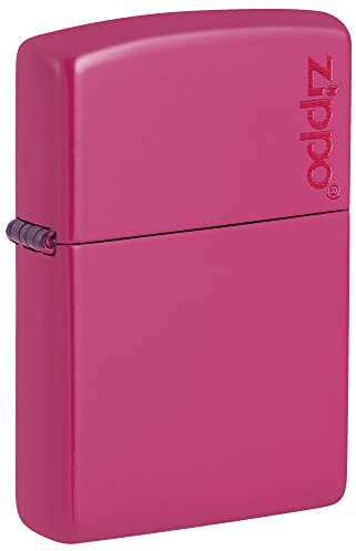 Zippo Lighter, Matte, Pink, Frequency Avec Logo