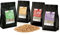 BBQ-Toro Pellets Set aus 100% Fruchtholz | 4 Sorten à 1 kg | Smokerpellets für Grill, Smoker, Pellet-Pizzaofen und Heizungsanlagen | Kirsch-, Pflaume-, Aprikose- und Apfelpellets | Grillpellets
