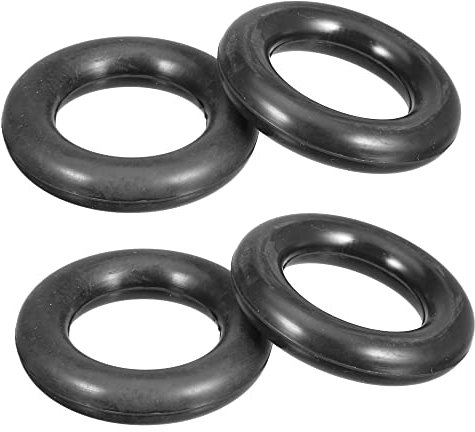 A ABSOPRO 60mm Junta Tórica para Auto Universal para Tubo Silenciador de Escape Colgador Buje Kit 4 Unidades