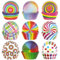 SANNIX 450 Stück Muffinförmchen Papier, Muffins Backförmchen, Regenbogen Muffinform Papier, Cupcake Formen für Dessert Hochzeit Geburtstag Party Kuchendekorationen