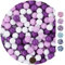 EinsSein 1kg Palline di cioccolato Mix piccolo bianco-lilla-viola matrimonio battesimo nascita comunione confettata cresima nascita confettis alla laurea decorazioni bimba bomboniere senza mandorla