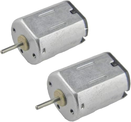 CHANCS petit moteur N20 DC 6V vitesse 10800r/min Micro moteur pour télécommande de voiture 2PCS