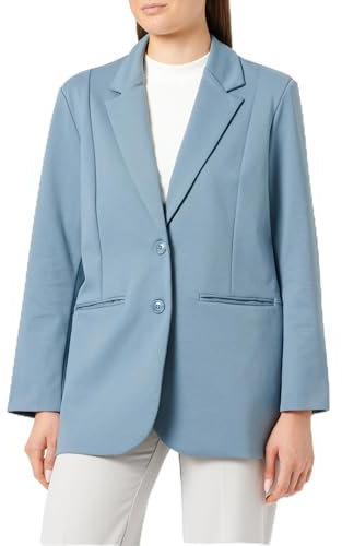 ICHI Damen Ihkate Sus Oversize Blazer, Blau, M EU
