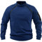 Pile Pesante Uomo Caldo Felpa da Lavoro Termica Micropile Montagna Felpata Abbigliamento Invernale Peluche Maglione Maglia Senza Cappuccio