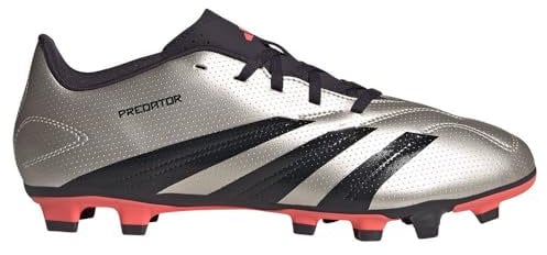adidas 24 Club Flexible Ground Football Boots Silver/Black 11