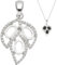 PH PandaHall Colgante de plata de ley 925 con bisel en blanco, bandeja de marco de bisel con parte trasera abierta, soporte de piedras preciosas para cabujón, gemas para bricolaje, collares, joyas,