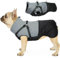 Hjumarayan Hundemantel für Kleine Hunde, Hundemantel mit Geschirr Wintermantel Hund Klein Hunde Mantel Gefüttert, Hundejacke Wasserdicht und Warm Hundemantel Winter Kleine Hunde, Schwarz M