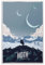 Hoth Travel Star The Wars Filmposter für Wanddekoration, Leinwand, Wandkunst für Wohnzimmer, Dekoration, 30 x 45 cm