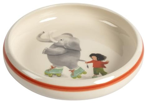 KUHN RIKON Kinderteller Elefant mit Kind · Ø 18 cm