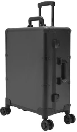 Kosmetikkoffer Groß Fahrbarer Koffer mit 4 Rollen Profi Schminkstation mit 8 LED und Spiege Kosmetikkoffer Trolley Geeignet für Professionelle Visagisten Friseure Nageltechniker usw