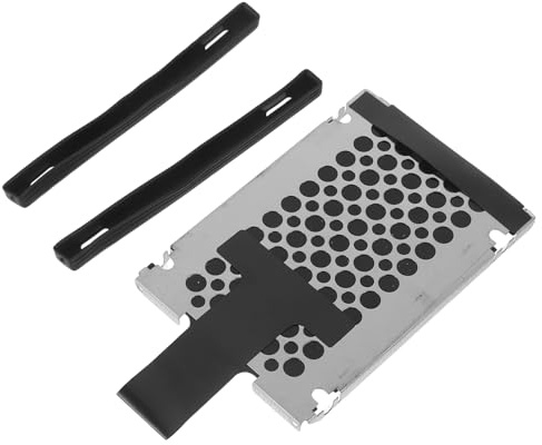 PHENOFICE Festplattenkäfig aus Gummi HDD-Halterung mit Schrauben Passend für Festplatten für Notebook Erweiterung